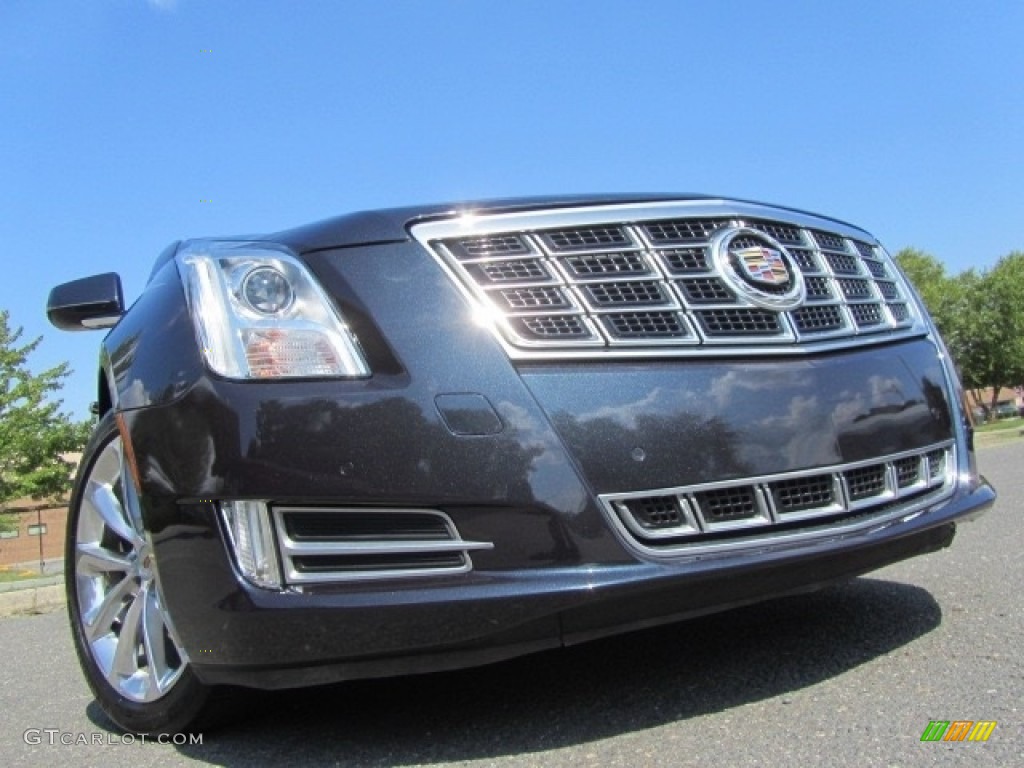 2013 XTS Luxury FWD - Sapphire Blue Metallic / Caramel/Jet Black photo #1