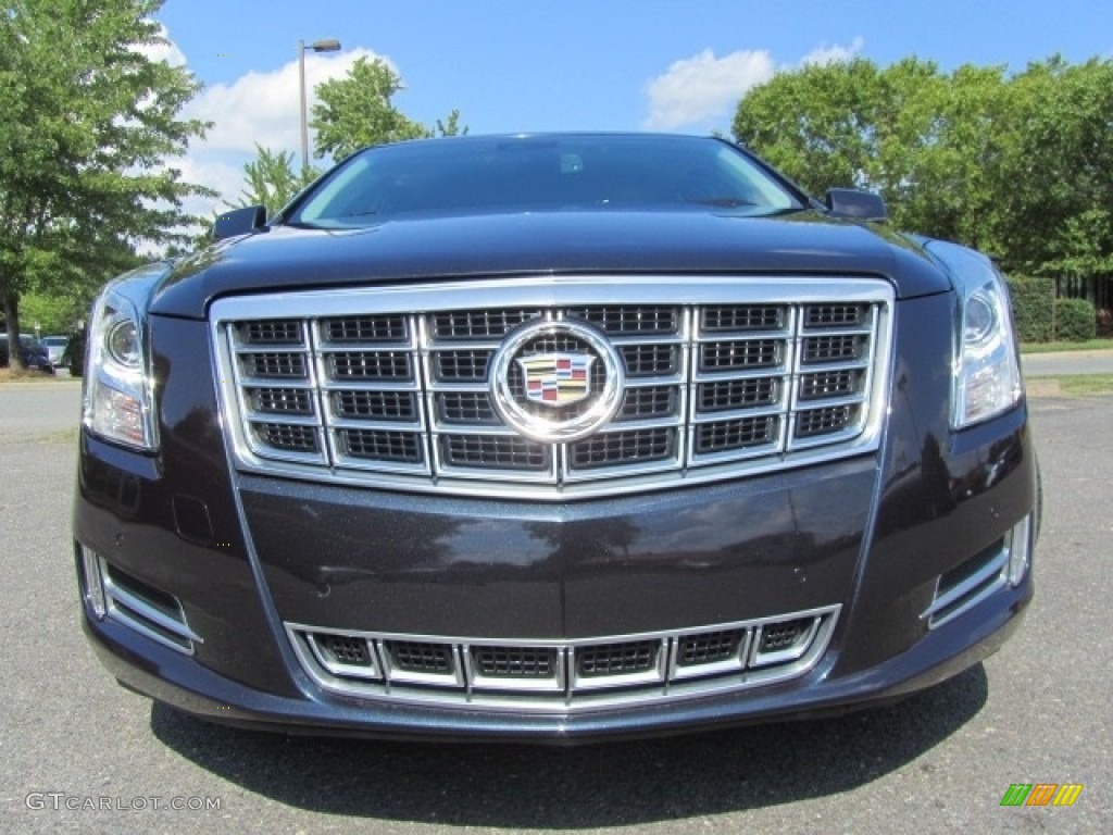 2013 XTS Luxury FWD - Sapphire Blue Metallic / Caramel/Jet Black photo #4