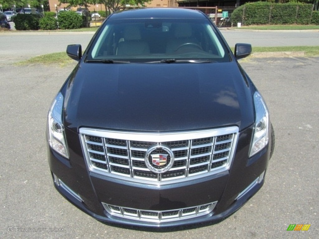 2013 XTS Luxury FWD - Sapphire Blue Metallic / Caramel/Jet Black photo #5