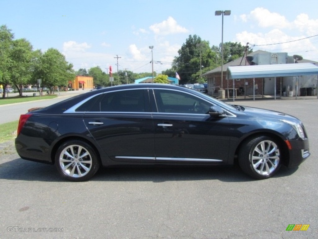 2013 XTS Luxury FWD - Sapphire Blue Metallic / Caramel/Jet Black photo #11