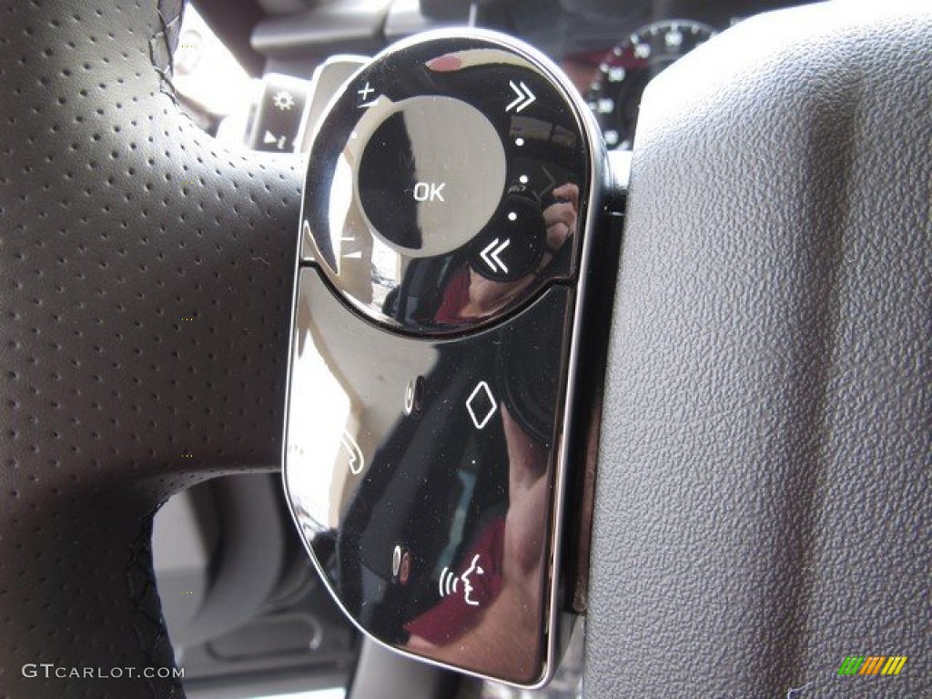 2020 Land Rover Range Rover Sport HSE Dynamic Ebony/Ebony Steering Wheel Photo #134786779