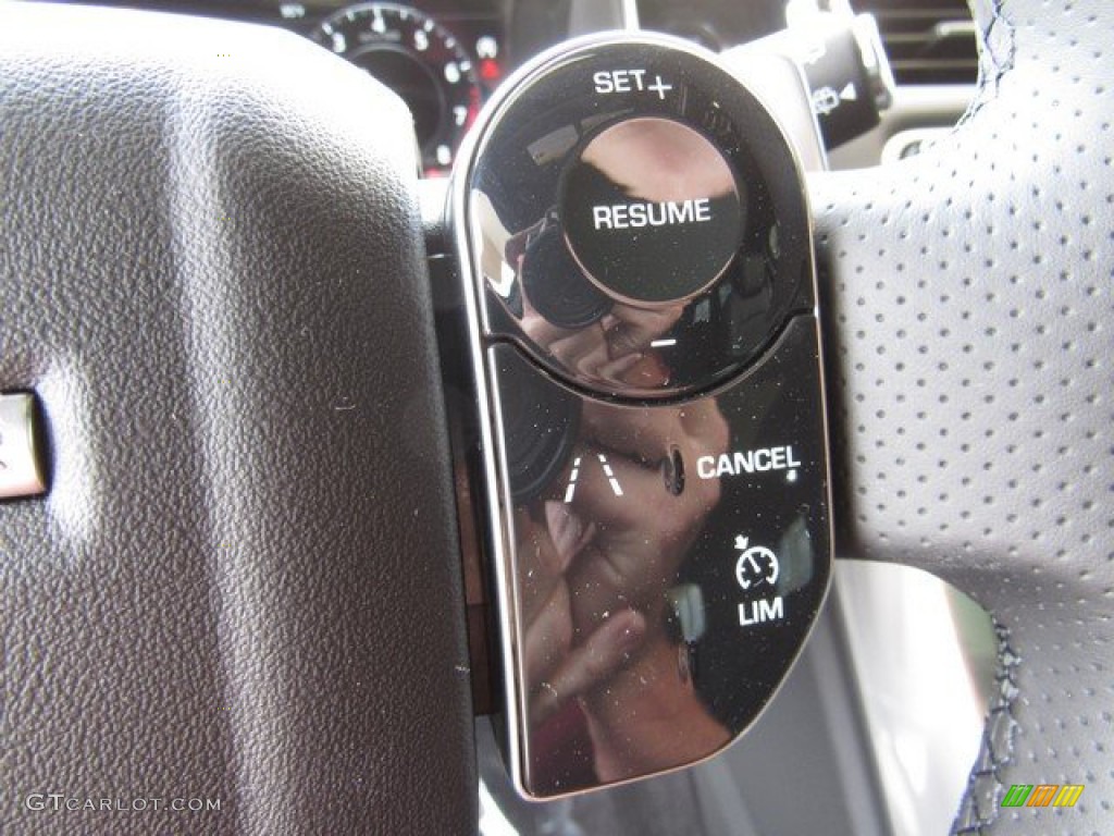 2020 Land Rover Range Rover Sport HSE Dynamic Ebony/Ebony Steering Wheel Photo #134786800