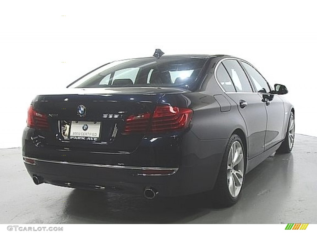 2016 5 Series 535i xDrive Sedan - Imperial Blue Metallic / Mocha photo #3