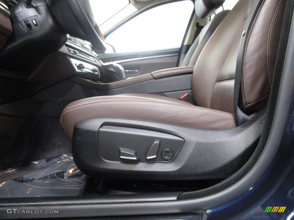 2016 5 Series 535i xDrive Sedan - Imperial Blue Metallic / Mocha photo #8