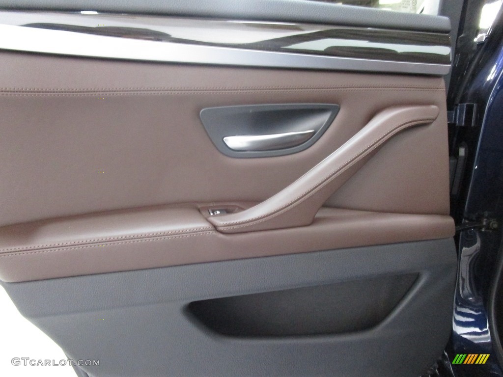 2016 5 Series 535i xDrive Sedan - Imperial Blue Metallic / Mocha photo #9