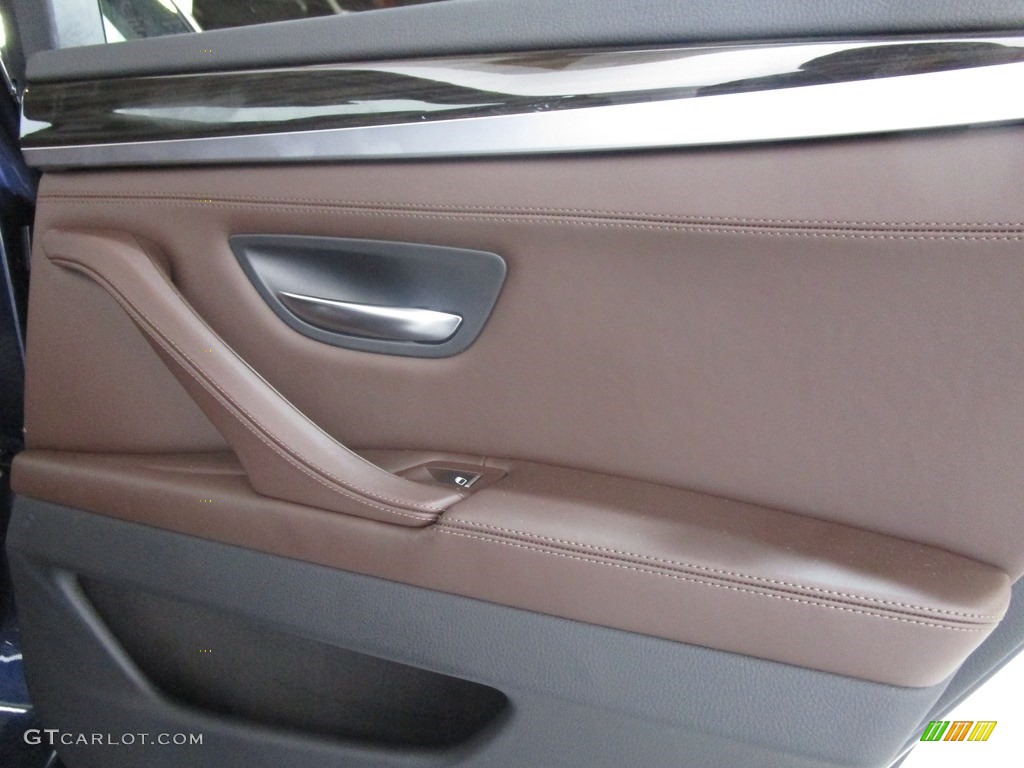 2016 5 Series 535i xDrive Sedan - Imperial Blue Metallic / Mocha photo #15