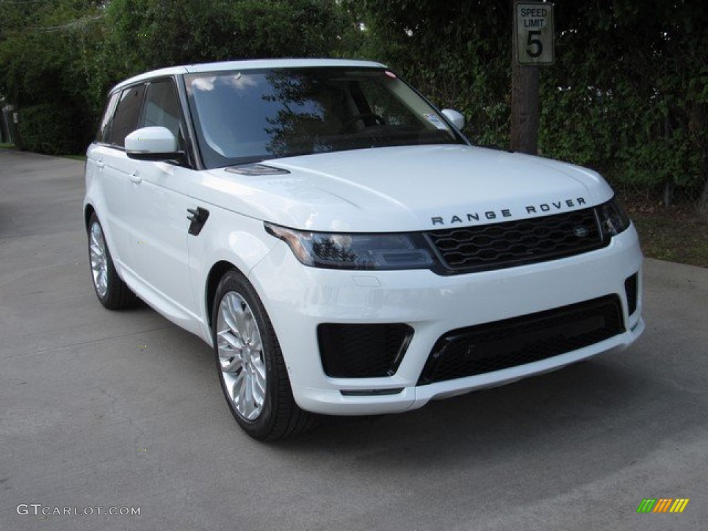 Fuji White 2020 Land Rover Range Rover Sport HSE Dynamic Exterior Photo #134787806