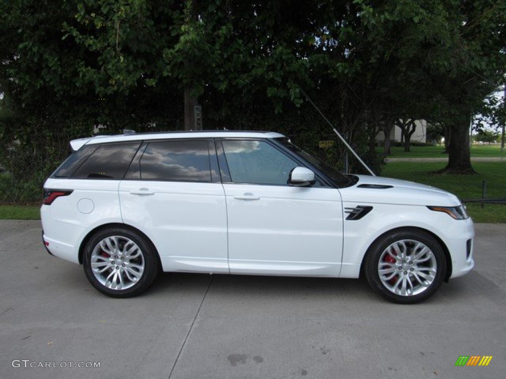 Fuji White 2020 Land Rover Range Rover Sport HSE Dynamic Exterior Photo #134787844