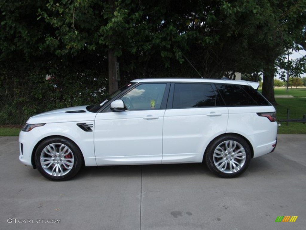 Fuji White 2020 Land Rover Range Rover Sport HSE Dynamic Exterior Photo #134787919