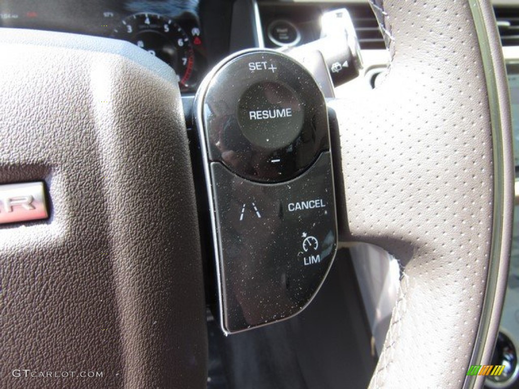 2020 Land Rover Range Rover Sport HSE Dynamic Almond/Espresso Steering Wheel Photo #134788162