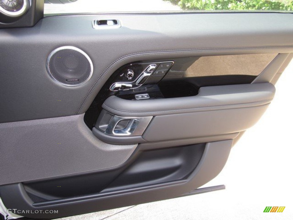 2020 Land Rover Range Rover HSE Ebony Door Panel Photo #134788525