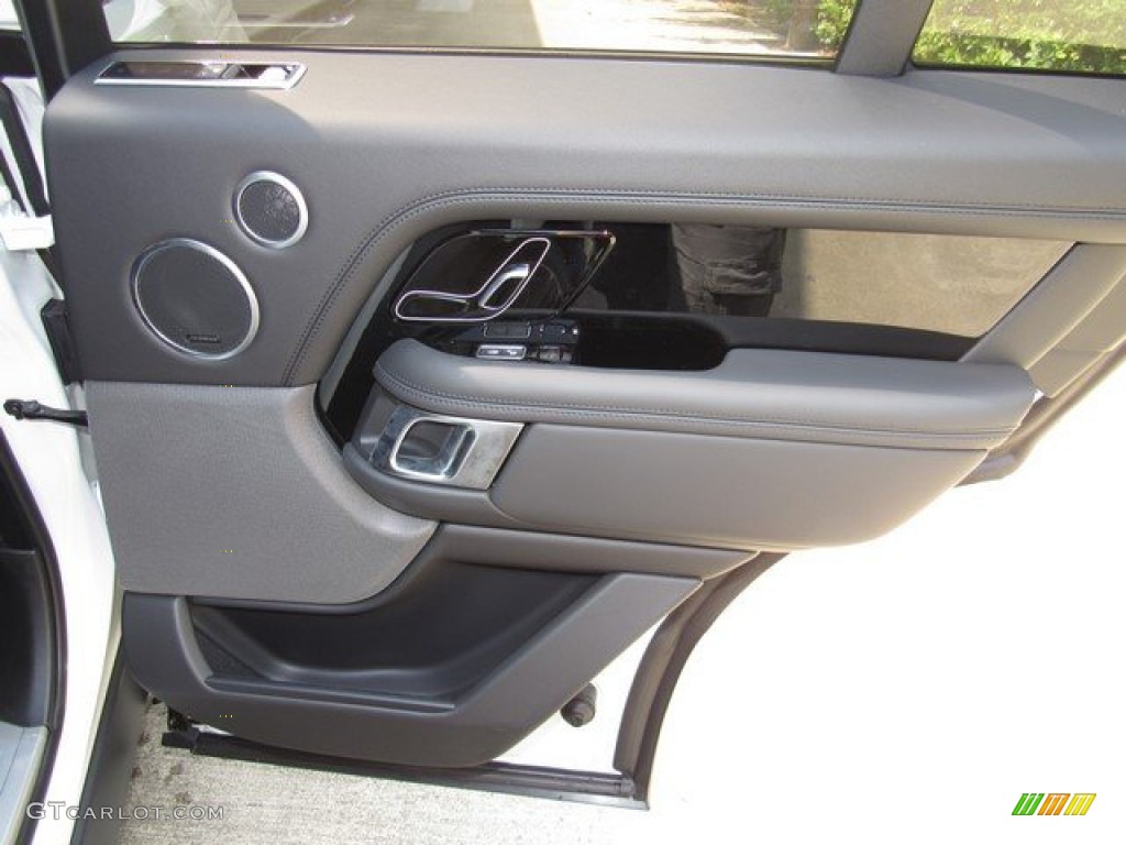 2020 Land Rover Range Rover HSE Ebony Door Panel Photo #134788546
