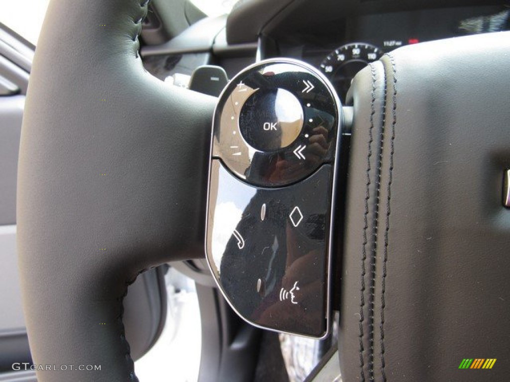 2020 Land Rover Range Rover HSE Ebony Steering Wheel Photo #134788618