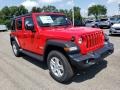 2020 Firecracker Red Jeep Wrangler Unlimited Sport 4x4  photo #1