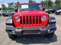 2020 Firecracker Red Jeep Wrangler Unlimited Sport 4x4  photo #2