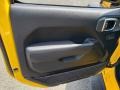 Black 2020 Jeep Wrangler Unlimited Sport 4x4 Door Panel