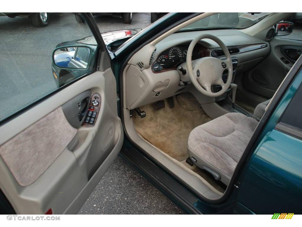 1999 Malibu LS Sedan - Dark Jade Green Metallic / Medium Gray photo #12