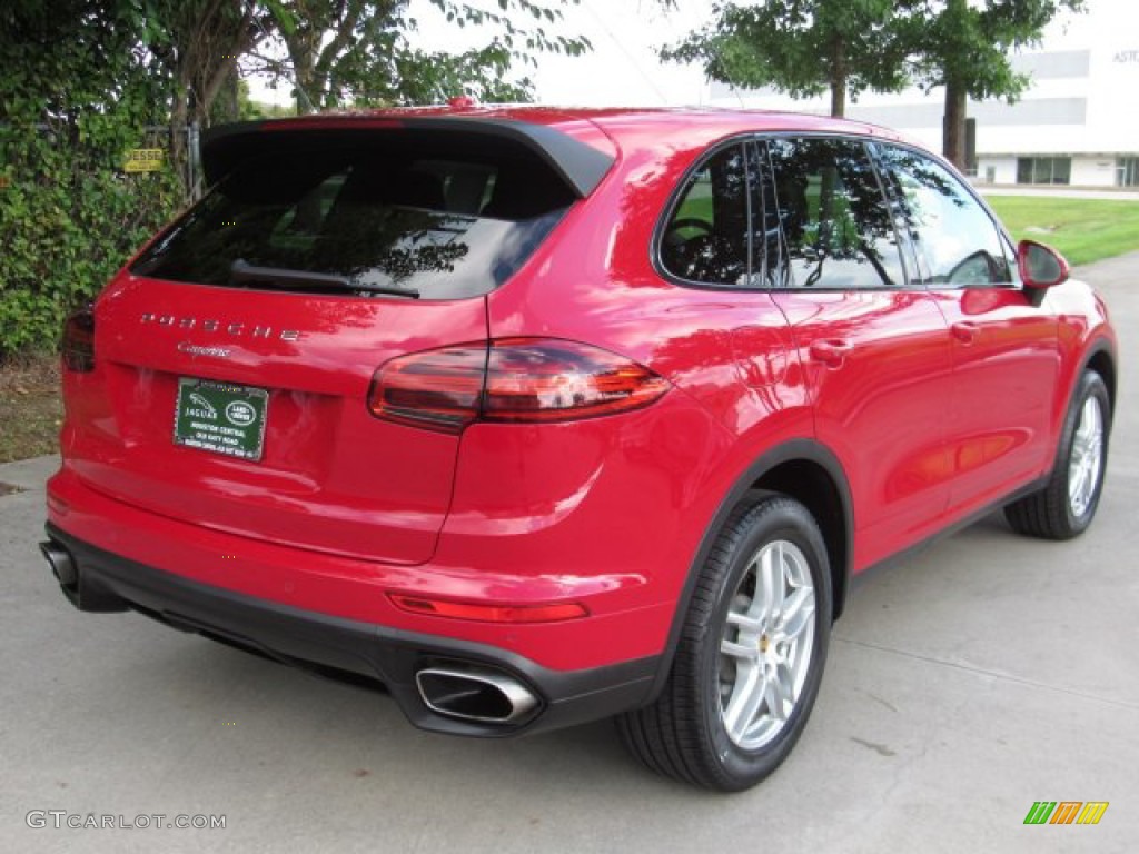 2016 Cayenne  - Carmine Red / Black photo #11