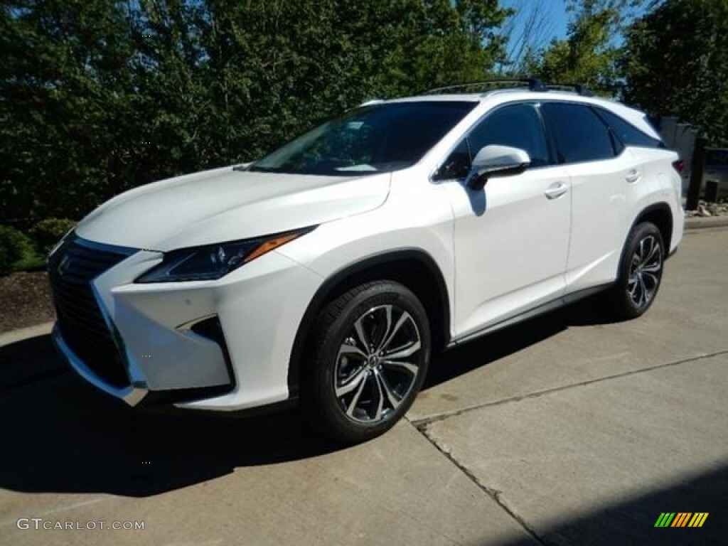 2019 RX 350L AWD - Eminent White Pearl / Stratus Gray photo #1