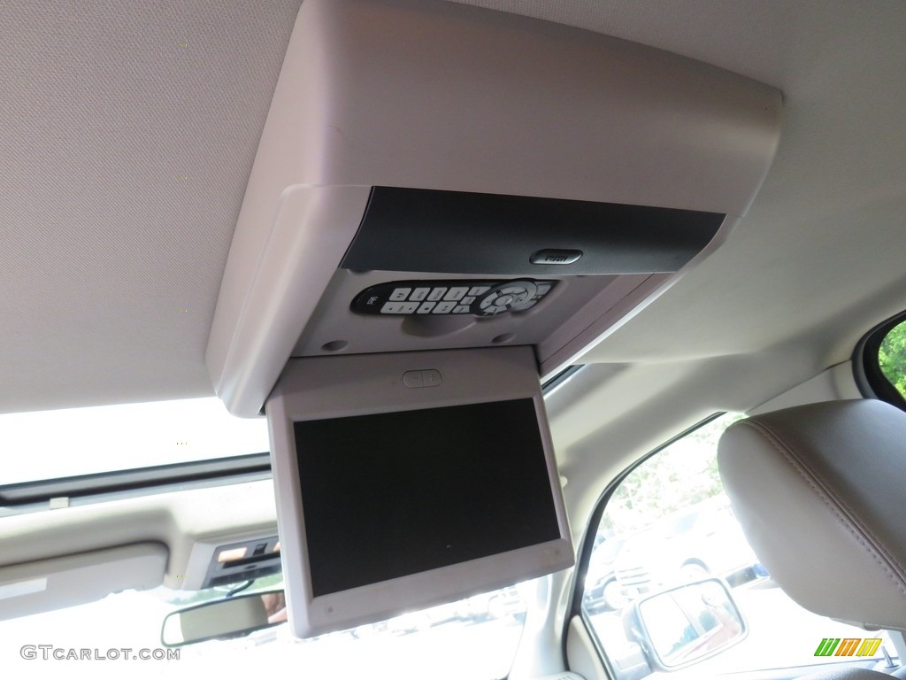 2009 Ram 1500 Laramie Crew Cab 4x4 - Inferno Red Crystal Pearl / Light Pebble Beige/Bark Brown photo #4