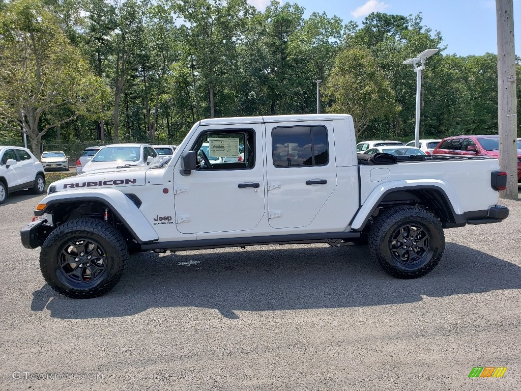 2020 Gladiator Rubicon 4x4 - Bright White / Black photo #3