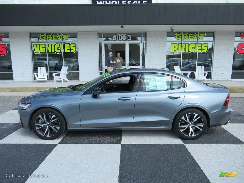 2019 S60 T6 AWD R Design - Osmium Grey Metallic / Charcoal photo #1