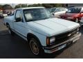 1992 Sky Blue Chevrolet S10 Regular Cab  photo #4