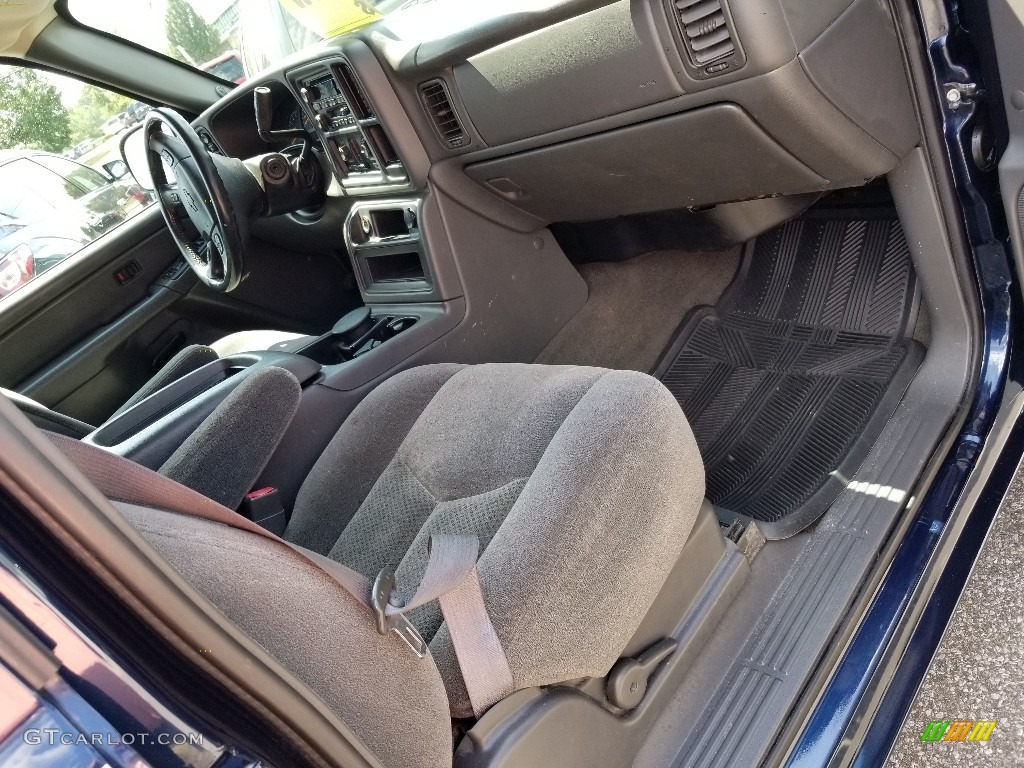 2005 Silverado 1500 Z71 Crew Cab 4x4 - Dark Blue Metallic / Medium Gray photo #25