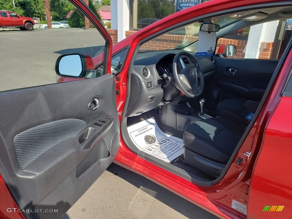 2014 Versa Note SV - Red Brick / Charcoal photo #3