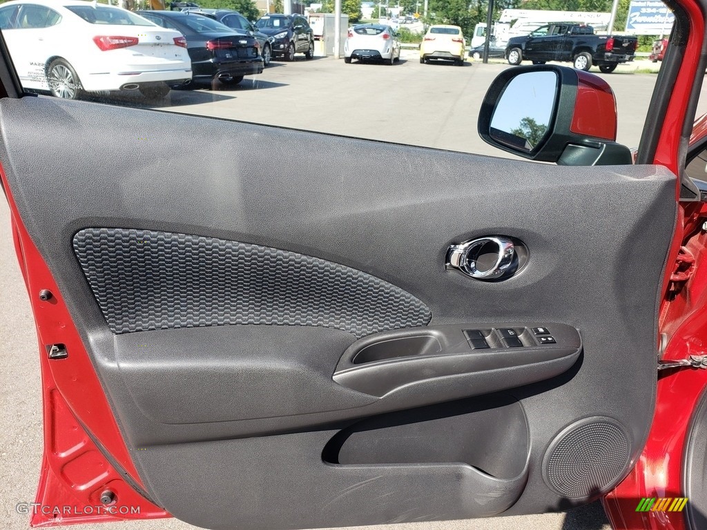 2014 Versa Note SV - Red Brick / Charcoal photo #4