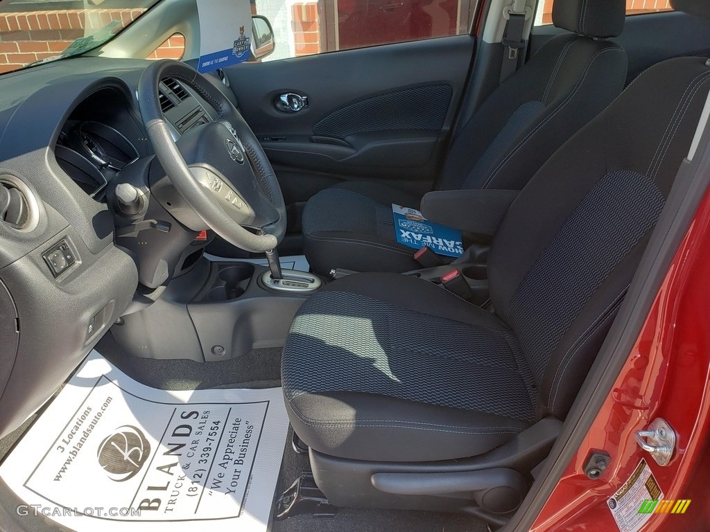 2014 Versa Note SV - Red Brick / Charcoal photo #6