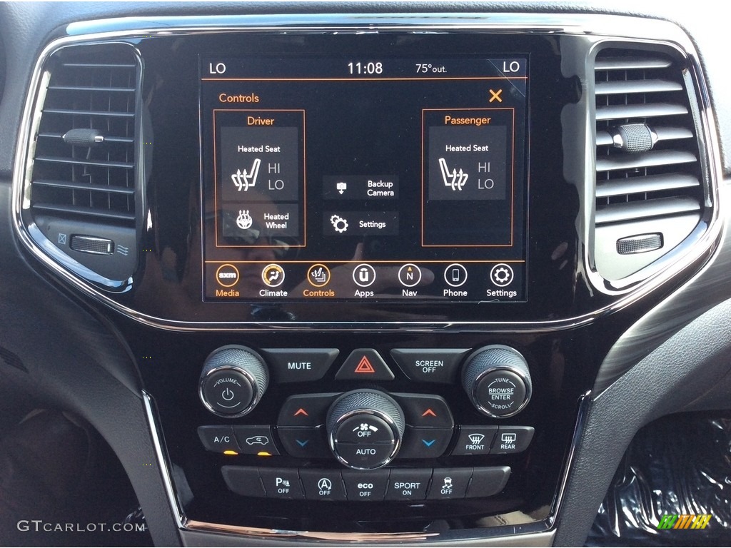 2020 Jeep Grand Cherokee Altitude 4x4 Controls Photo #134795909