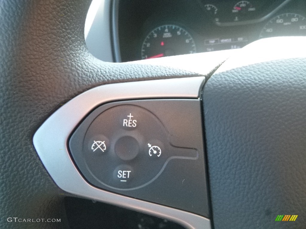2020 Chevrolet Colorado WT Extended Cab 4x4 Ash Gray/Jet Black Steering Wheel Photo #134796737