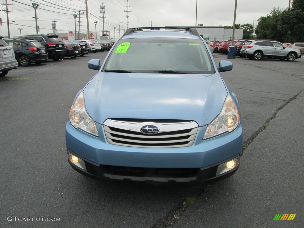 2012 Outback 2.5i Premium - Sky Blue Metallic / Off Black photo #3