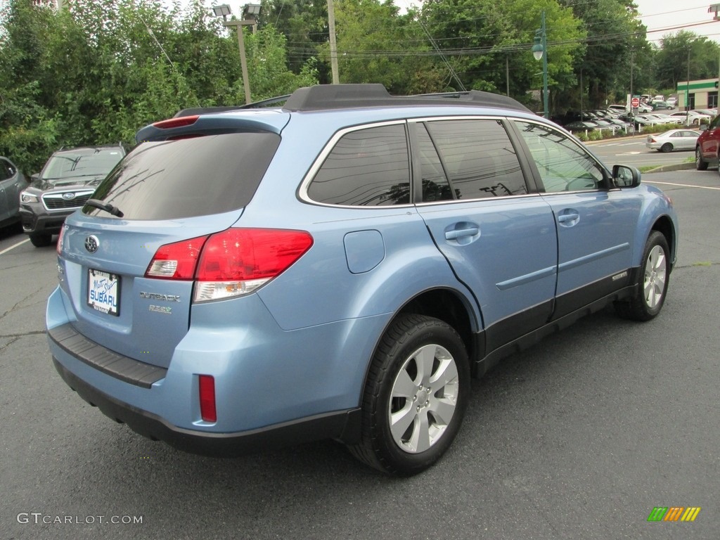 2012 Outback 2.5i Premium - Sky Blue Metallic / Off Black photo #6