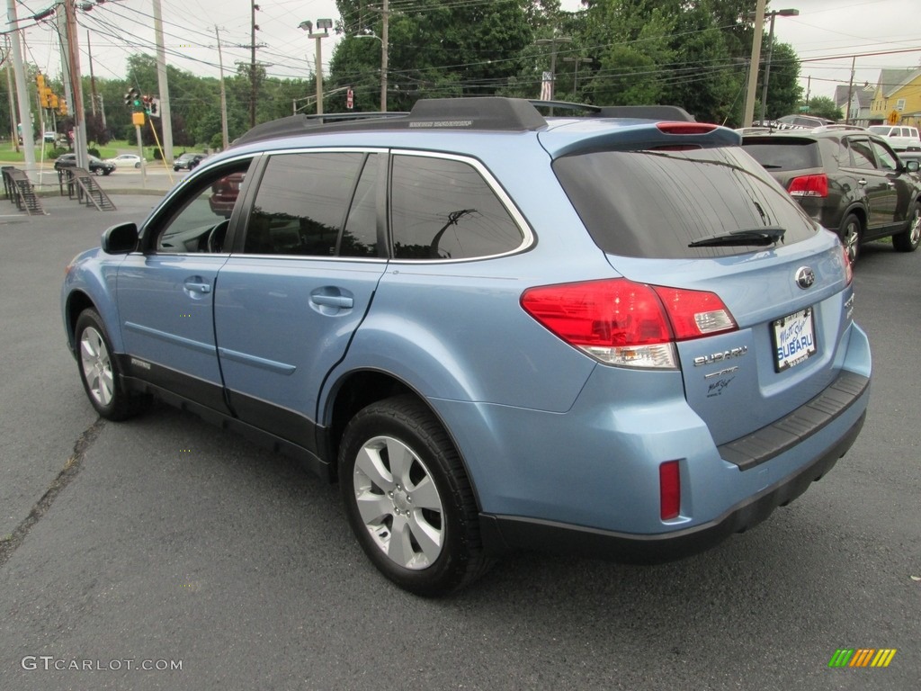 2012 Outback 2.5i Premium - Sky Blue Metallic / Off Black photo #8