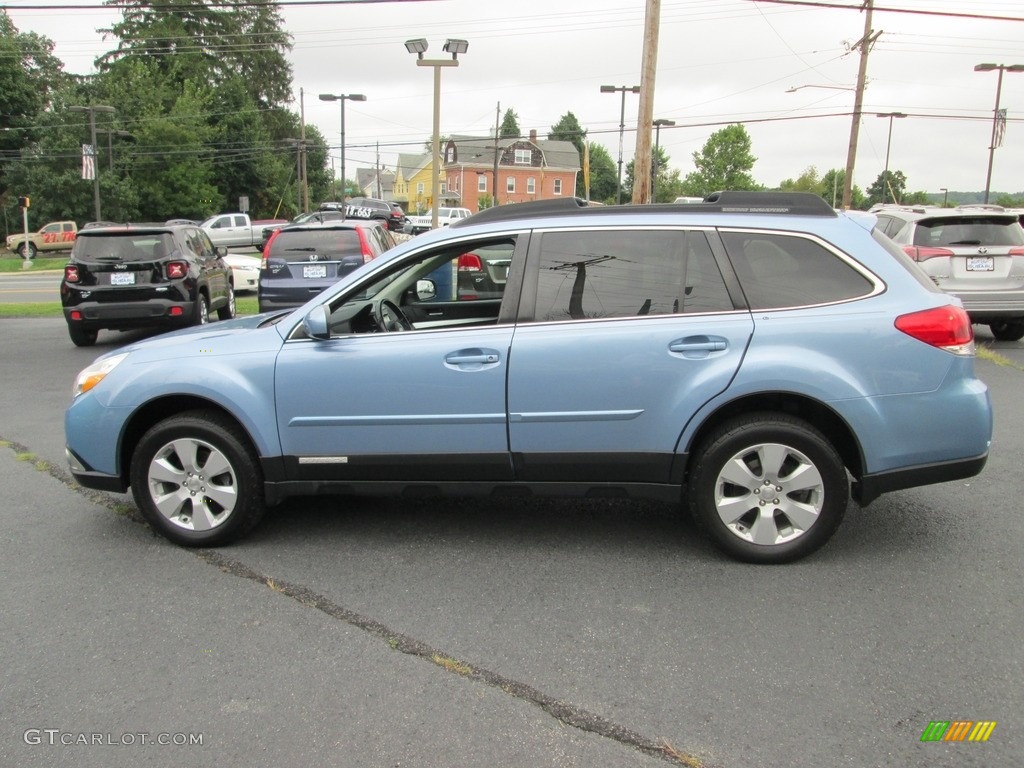 2012 Outback 2.5i Premium - Sky Blue Metallic / Off Black photo #9