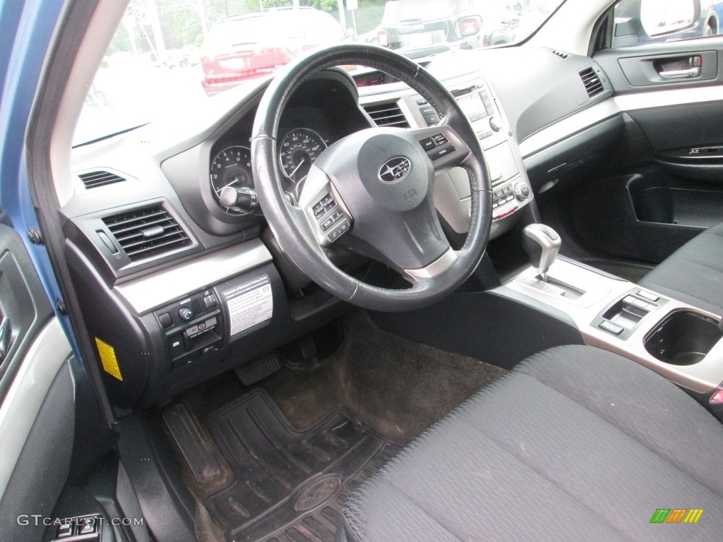 2012 Outback 2.5i Premium - Sky Blue Metallic / Off Black photo #12