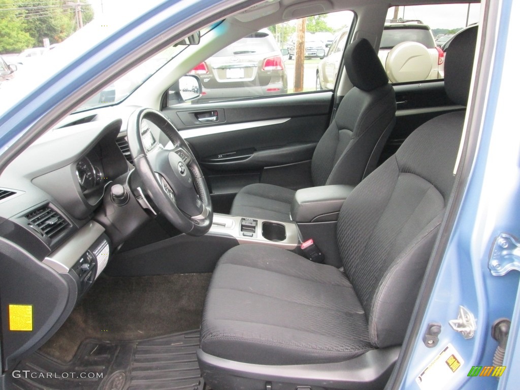 2012 Outback 2.5i Premium - Sky Blue Metallic / Off Black photo #13