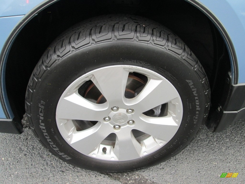2012 Outback 2.5i Premium - Sky Blue Metallic / Off Black photo #22