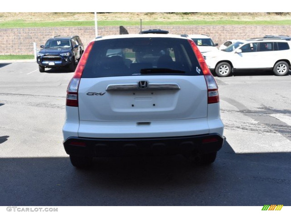 2009 CR-V EX 4WD - Taffeta White / Gray photo #5