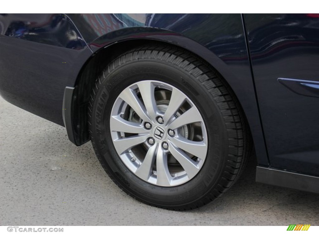 2016 Odyssey EX-L - Obsidian Blue Pearl / Gray photo #11