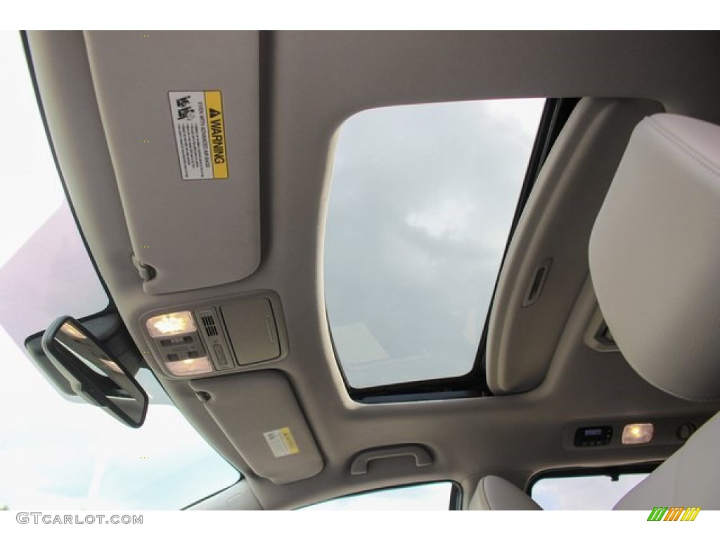 2016 Odyssey EX-L - Obsidian Blue Pearl / Gray photo #17