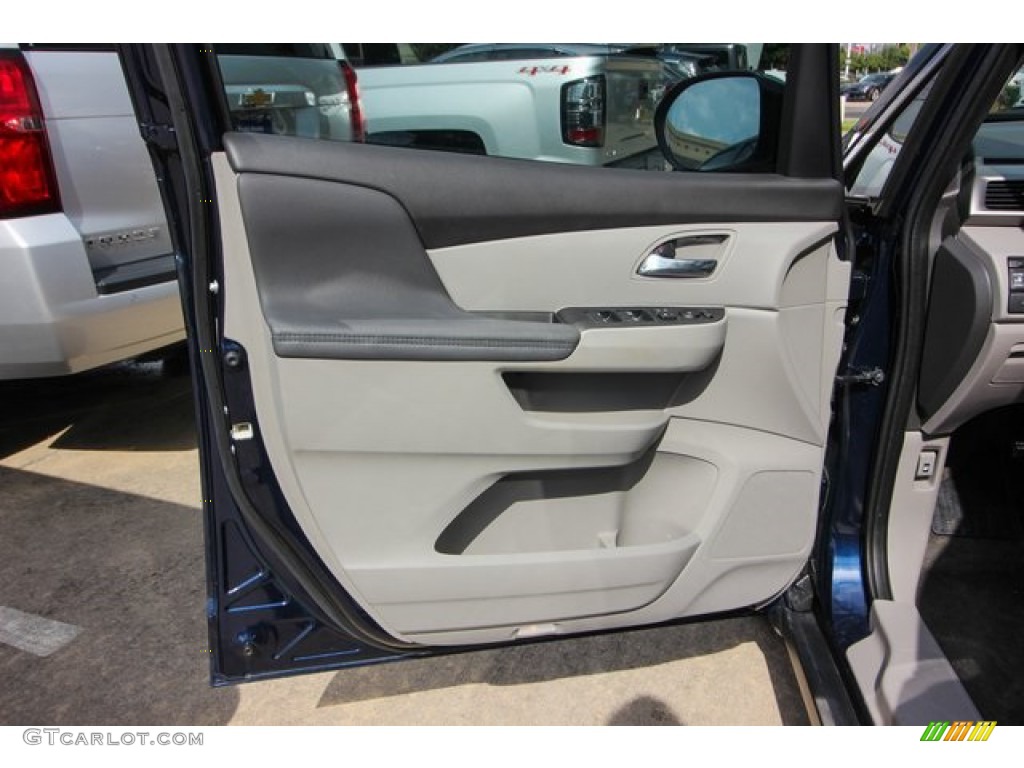2016 Odyssey EX-L - Obsidian Blue Pearl / Gray photo #18