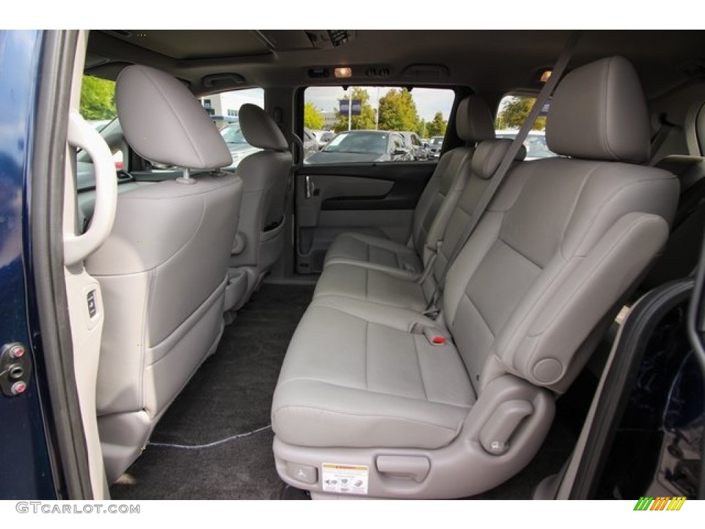 2016 Odyssey EX-L - Obsidian Blue Pearl / Gray photo #20