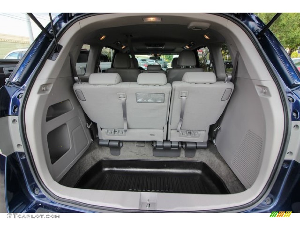 2016 Odyssey EX-L - Obsidian Blue Pearl / Gray photo #22