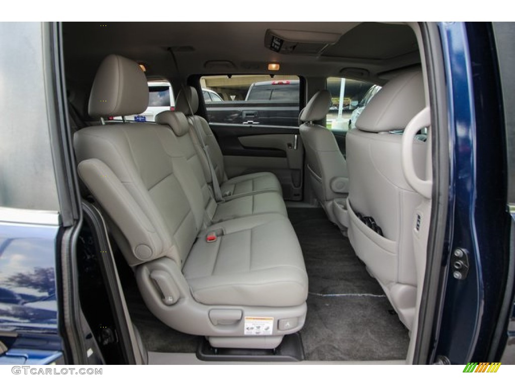 2016 Odyssey EX-L - Obsidian Blue Pearl / Gray photo #24