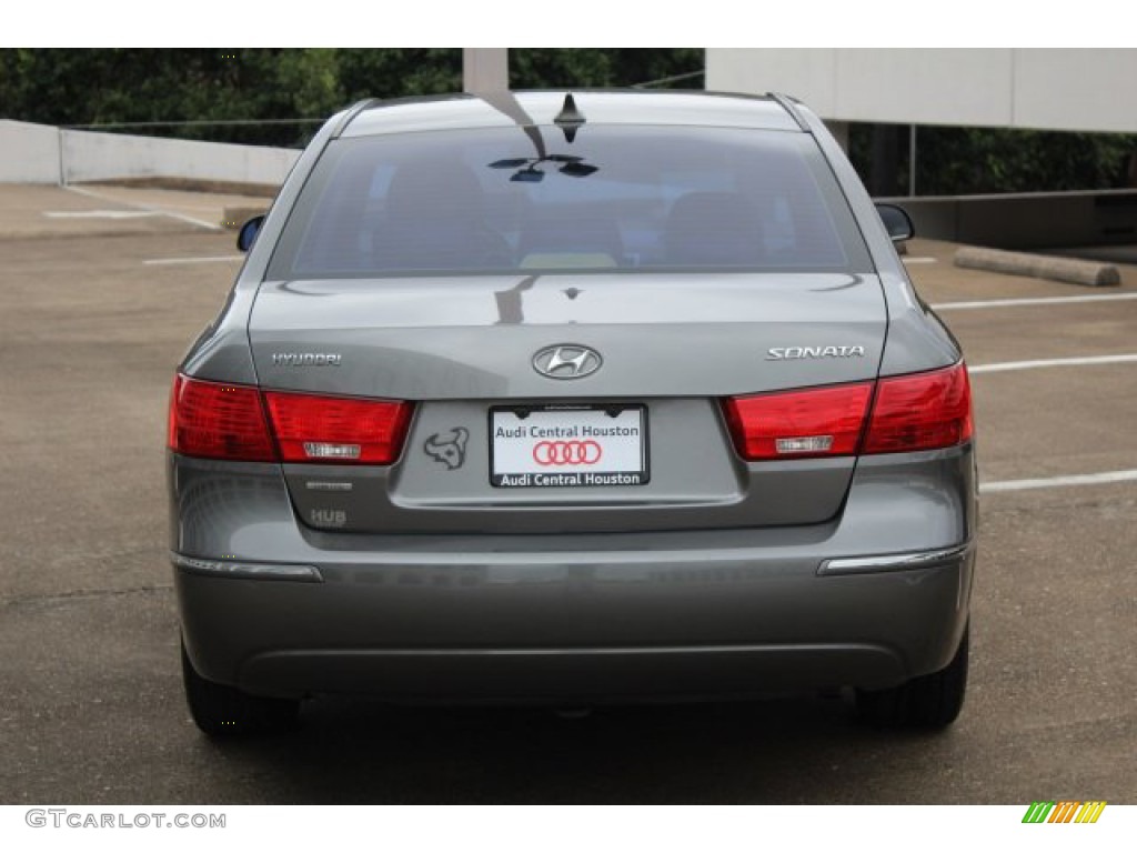 2009 Sonata Limited - Willow Gray / Gray photo #6