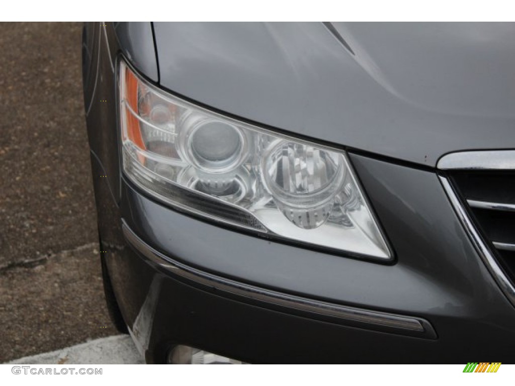 2009 Sonata Limited - Willow Gray / Gray photo #10