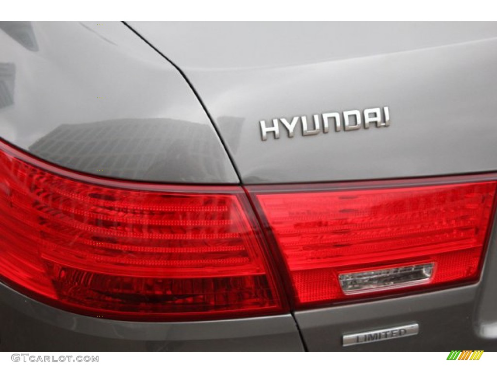 2009 Sonata Limited - Willow Gray / Gray photo #11